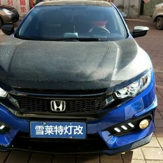沧州改灯,沧州十代思域改四透镜加日行灯套件加野马款前杠灯,沧州改灯,沧州改透镜,沧州专业改灯,沧州雪莱特汽车灯光升级